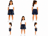 Kids Graphic Drawstring Shorts