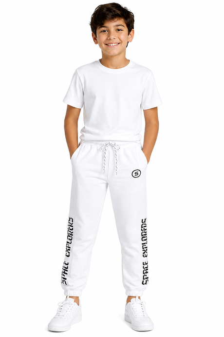 Boys Graphic Print Jogger Sweatpants