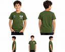 Melton Kids Racing Patch Cotton T Shirt