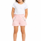 Kids Embroidered Floral Shorts