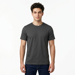 Men Basic Crew Neck T Shirt