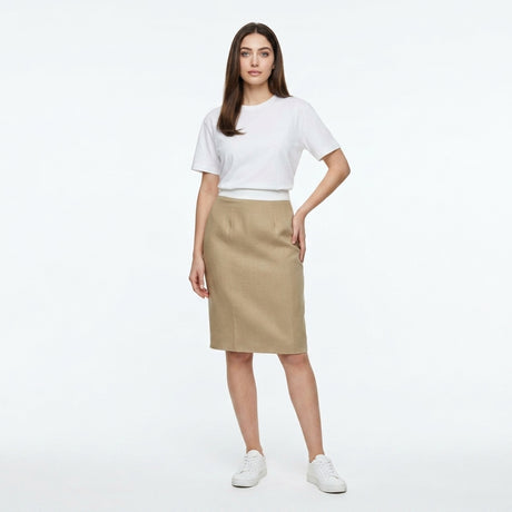 Textured Mini Skirt