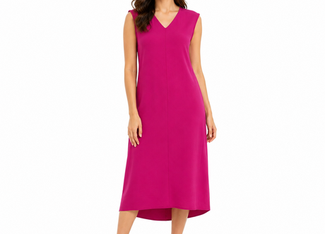 Women Sleeveless Midi Dress