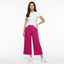 Women Bright Wide Leg Lounge Pants