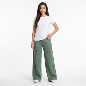 Wide Leg Utility Pants