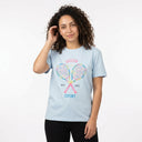 Women Graphic T Shirt With Tennis Print