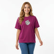 Graphic Crew Neck T Shirt