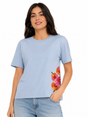 Floral Short Sleeve T Shirt