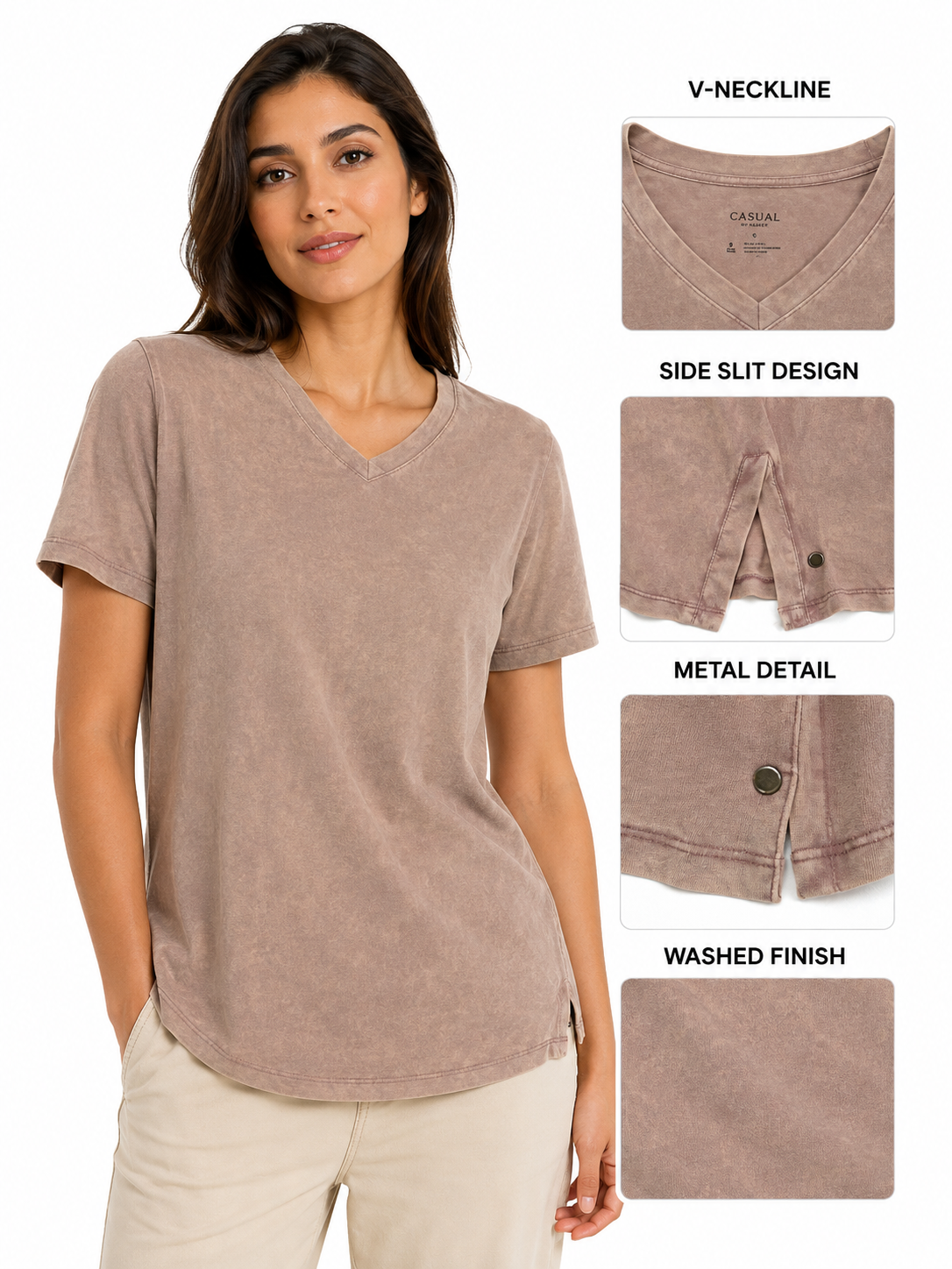 Women Casual Short Sleeve Top