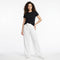 Women Wide Leg Tie Waist Pants