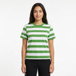 Girls Striped Short Sleeve T Shirt