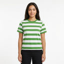 Girls Striped Short Sleeve T Shirt