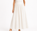 Women Gathered Maxi Skirt