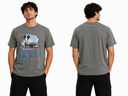 Men Pacific Cinerama Graphic Crew Neck T Shirt