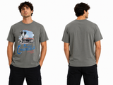 Men Pacific Cinerama Graphic Crew Neck T Shirt