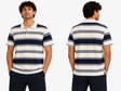 Boys Striped Polo T Shirt