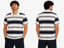 Boys Striped Polo T Shirt