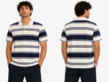 Boys Striped Polo T Shirt