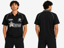 Boys Graphic Polo T Shirt Old School Print