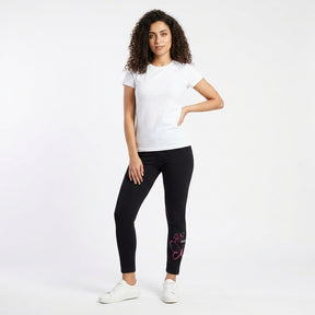 Women Full Length Butterfly Print Leggings