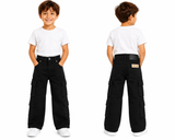 Kids Multi Pocket Cargo Pants