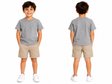 Boys Plain Cotton Short Sleeve T Shirt