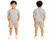 Boys Plain Short Sleeve T Shirt