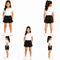 Girls Casual Drawstring Sweat Shorts
