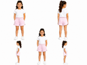 Girls Casual Drawstring Sweat Shorts