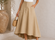 Girls Light A Line Midi Skirt