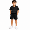 Kids Short Sleeve Shirt And Shorts Set