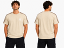 Boys Crew Neck Graphic T Shirt With Shoulder Tape