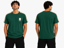Boys Crew Neck Graphic T Shirt With Shoulder Tape