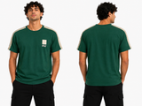 Boys Crew Neck Graphic T Shirt With Shoulder Tape