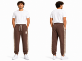Boys Fleece Jogger Pants With Side Tape