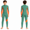 Girls Mint And Neon Long Sleeve Swimsuit