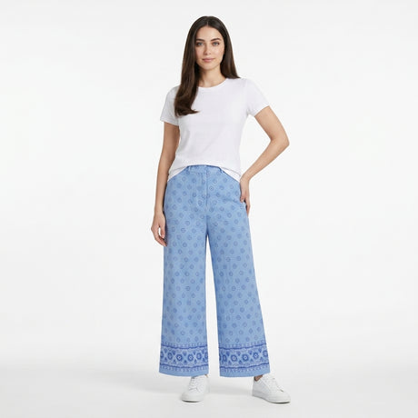 Casual Wear Women Printed Straight Leg Pants