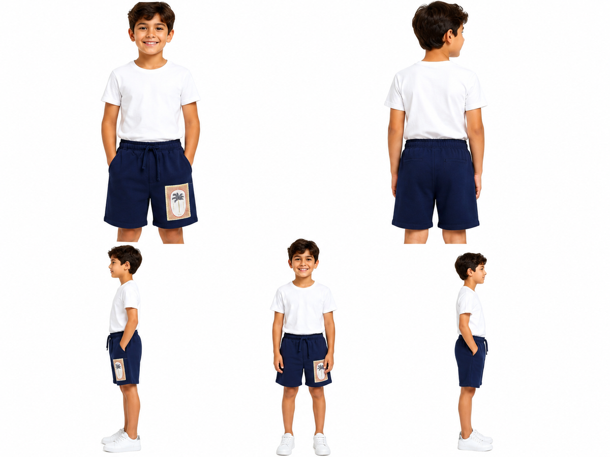 Boys Palm Graphic Sweat Shorts