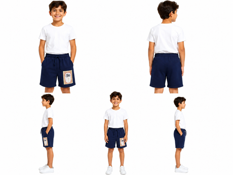 Boys Palm Graphic Sweat Shorts