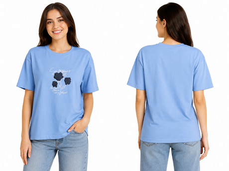 Women Floral Graphic T Shirt