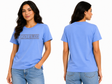 Girls Short Sleeve T Shirt With Front Text