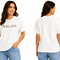 Women Oversized Half Sleeve Melon Print T Shirt