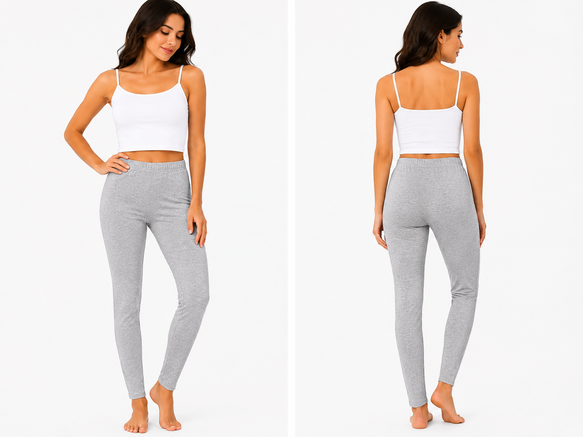 Women Basic Full Length Leggings