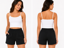 Women Basic Cotton Biker Shorts