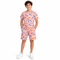 Boys Tropical Rider Printed Pajama Set