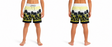 Men Palm Tree Print Swim Shorts