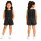 Girls 2 Piece Denim Top And Shorts Set