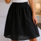 Women Textured Gathered Midi Skirt