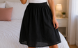 Women Textured Gathered Midi Skirt