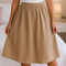 Women Textured Gathered Midi Skirt